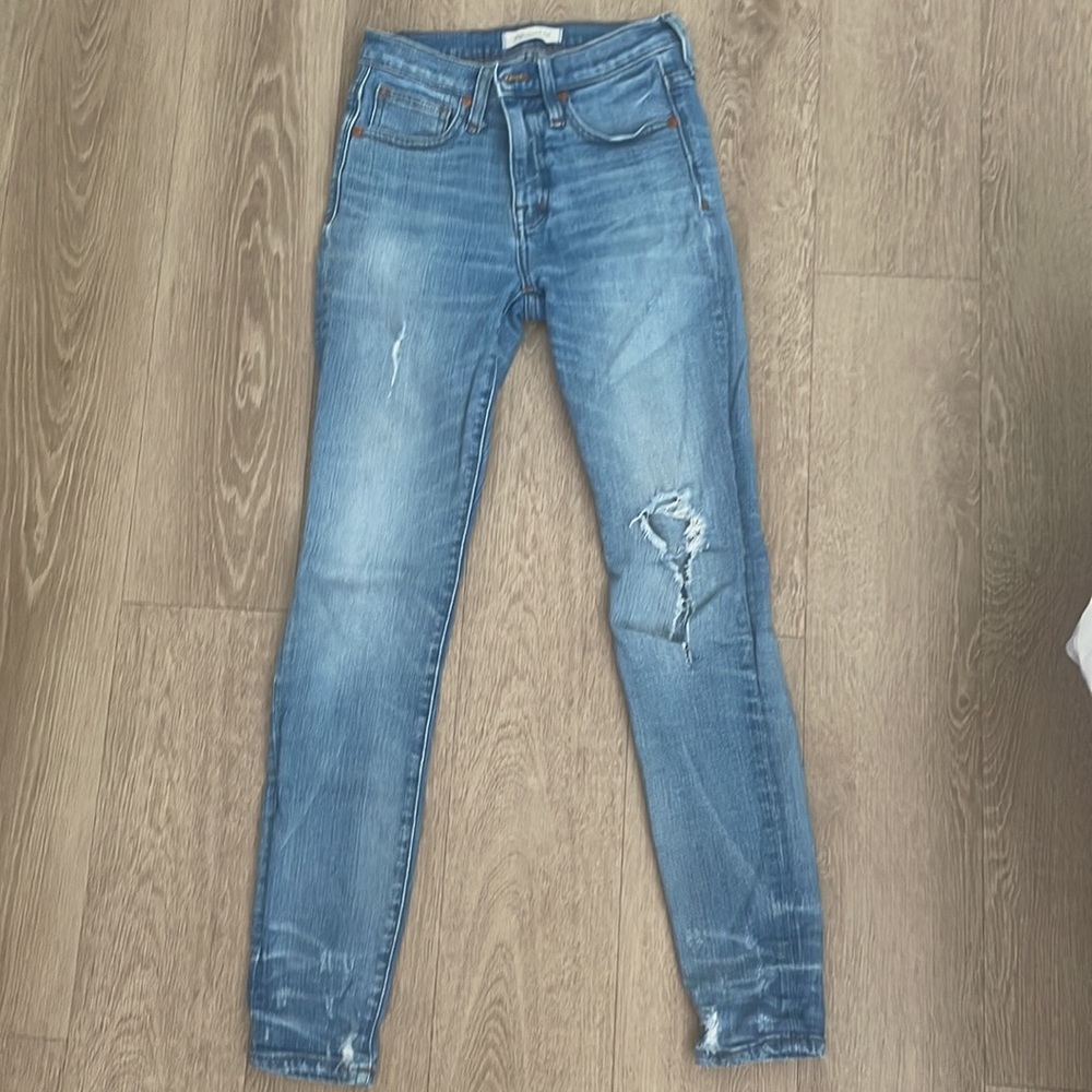 MADEWELL  9” High-Rise Skinny - size 25